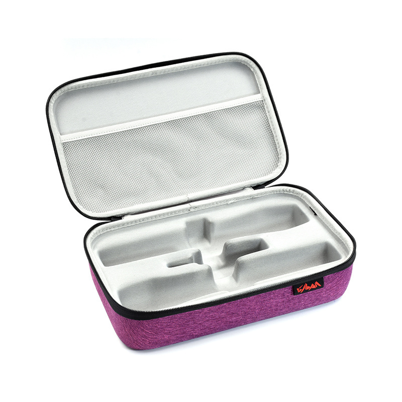 Customized-Purple-Portable-Wireless-Microphone-Storage-Box-2
